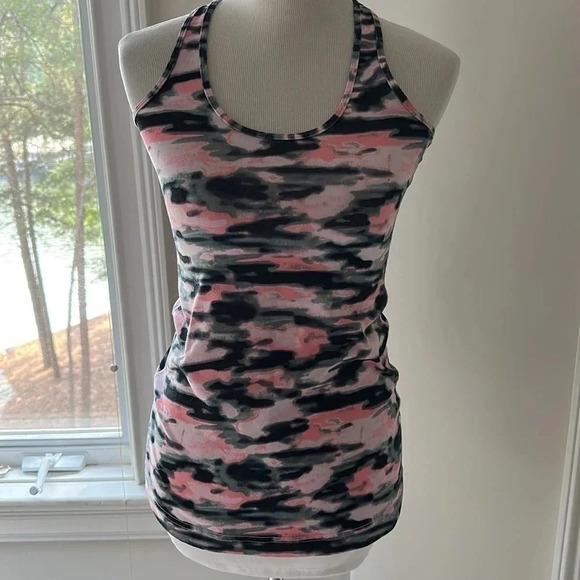 - Lululemon Nulu Racerback Tank, Size 6, EUC, Slim Fit - Picture 3 of 6